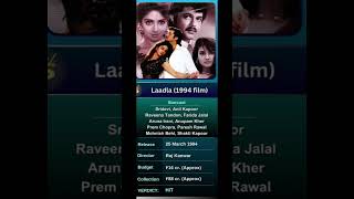 Ladla movie 1994 box office collection anil kapoorshri deviraveena tandan topbollywood [upl. by Tnilk]