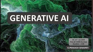 Generative AI  Data Science  Prakash Senapathi  Naresh IT [upl. by Lemuel]