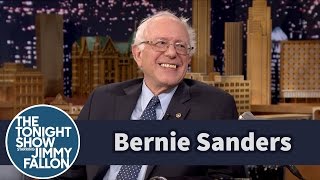 Bernie Sanders Looks Forward to Beating Donald Trump [upl. by Darsie]