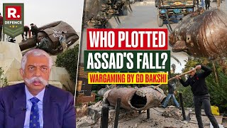 What Led To The Fall Of Assads Syrian Army Against AmericaBacked Rebels GD Bakshi Explains [upl. by Norty564]