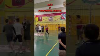 THE SIMPLEST ACE SERVE IN AMATEUR VOLLEYBALL MATCH [upl. by Ecirtaed612]