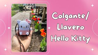 TUTORIAL COLGANTELLAVERO HELLO KITTY [upl. by Suzzy]