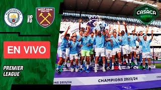 🚨 MANCHESTER CITY vs WEST HAM EN VIVO 🔥🏆 SE DEFINE LA PREMIER LEAGUE ⚽ [upl. by Shererd]