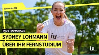 Fernstudium und Fußball Wie ich beides vereine  Erfahrungsbericht von Sydney Lohmann iustudygoals [upl. by Chrissy233]