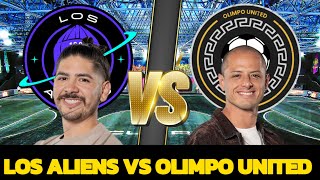 ENFADO de JAVIER quotCHICHARITOquot HERNÁNDEZ  RESUMEN LOS ALIENS VS OLIMPO UNITED kingsleagueamericas [upl. by Freberg]