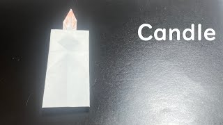 【折り紙・origami】キャンドル Candle [upl. by Rasaec580]