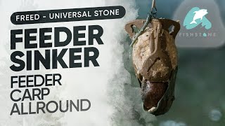 How to FREED  Universal Stone Feeder System  FISHSTONEs Futterkorb Steinmontage  Allroundangeln [upl. by Notsirhc]