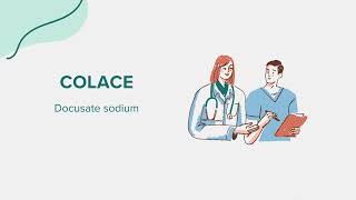 Colace Docusate sodium  Drug Rx Information [upl. by Aela]