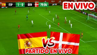 🔴 ESPAÑA VS DINAMARCA PARTIDO EN VIVO  UEFA NATIONS LEAGUE  SPAIN VS DENMARK LIVE MATCH [upl. by Bakemeier]