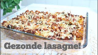 Recept Gezonde Lasagne met Minder Calorieën [upl. by Solhcin92]