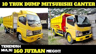 HARGA TRUK DUMP MITSUBISHI CANTER HD BEKAS MURAH  MULAI 160JUTAAN TERBARU 2021  JUAL BELI TRUK [upl. by Dnama]