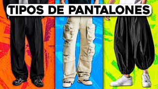 Tipos de PANTALONES para hombre [upl. by Cochard403]