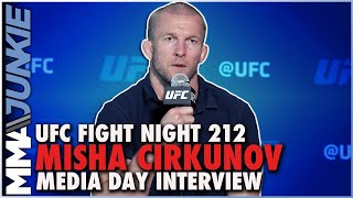 Skidding Misha Cirkunov Done With Middleweight Experiment  UFC Fight Night 212 [upl. by Rakso]