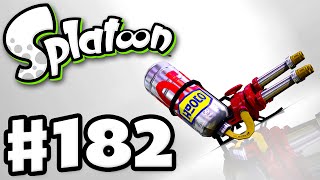 Splatoon  Gameplay Walkthrough Part 182  Custom Hydra Splatling Nintendo Wii U [upl. by Peer92]