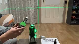 Niveau Laser 3 x 360 ° FELLAT Niveau Laser Vert 40 m Niveau laser pro facile à prendre en main [upl. by Ardnekat]