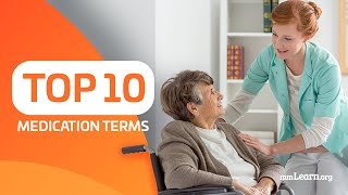 Top 10 Medication Terms You Must Know [upl. by Kylander89]