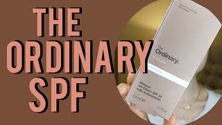 The Ordinary Sunscreen Review Dr Dray [upl. by Sheeb]