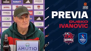 🎙️ Previa Dusko Ivanovic VS Anadolu Efes [upl. by Natale]