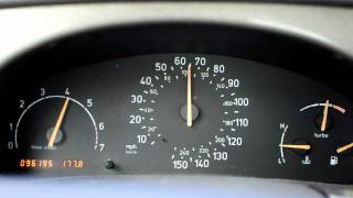 2000 Saab 93 Viggen 3rd gear pull [upl. by Anidal887]