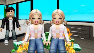 I ADOPTED EVIL TWINS Brookhaven Roleplay [upl. by Nered]