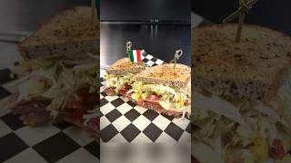 ITALIAN SANDWICH  THE MAMBO ITALIANO  THEE OFG CAFE sandwich sandwichrecipe sandwichgang food [upl. by Yttiy270]