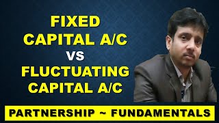 Difference between Fixed Capital Ac and Fluctuating Capital Ac Hindi [upl. by Assetniuq951]