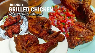 No Oven No Problem Grilled Chicken Made Easy  Roasted Chicken Recipe  Chicken Recipe [upl. by Vitus]