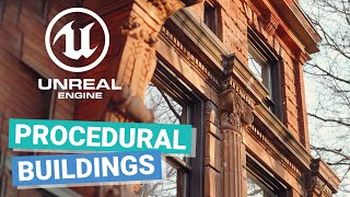 Realistic PCG Buildings in Unreal Engine 54  Tutorial Part 1 [upl. by Massimo687]