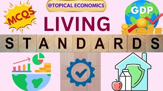 Living Standards MCQs SOLVED PAST PAPER QUESTIONS topicaleconomics igcse economics mcqs 0455 [upl. by Cathrine395]