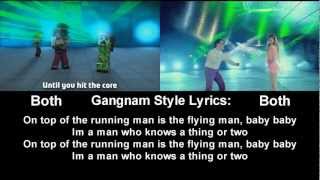 PSY  Gagnam Style강남스타일 VS Minecraft Style Lyrics and Side By Side Viewer [upl. by Norvin]