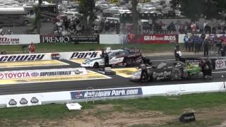 NHRA Top Fuel Funny CarRaceway Park Englishtown NJ [upl. by Aicerg]