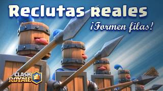 Clash Royale en Español ¡Reclutas Reales ¡Nueva Carta [upl. by Marva943]