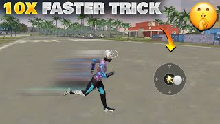 Free Fire New Movement Trick 🔥 10X Faster Settings ⚡️ فري فاير  خدعة زيادة السرعة بعد التحديث [upl. by Farrah487]