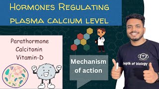 Hormones regulating plasma calcium level  Parathormone Calcitonin and VitaminD  pharmacology [upl. by Sotnas]