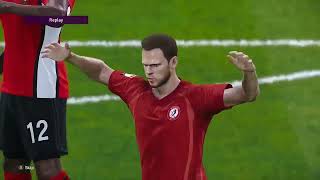 BRISTOL CITY X SOUTHAMPTON PES 21 GAMEPLAY [upl. by Helbonna921]