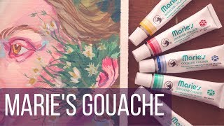 Maries Gouache Review  I need your questions [upl. by Evalyn]