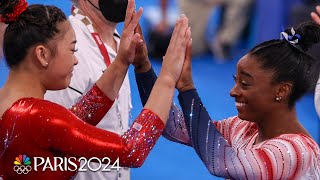 Olympian Laurie Hernandez breaks down Simone Biles and Suni Lees returns  CHASING GOLD [upl. by Ahsilek]