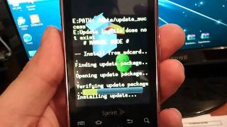 HOW TO UPDATE  UPGRADE SAMSUNG INTERCEPT TO FROYO 22 DL05 [upl. by Kartis]