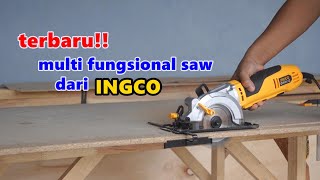 kecil kecil pedas juga tenaganya tes dan review multi function saw INGCO MFS1251terbaru 🔥🔥🔥 [upl. by O'Carroll360]