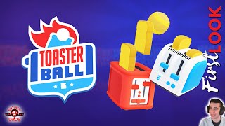 ToasterBall  First Look  Nintendo Switch [upl. by Conti902]