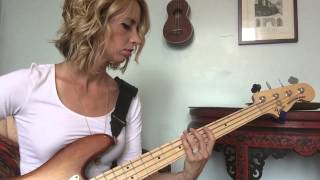 quotGood Vibrationsquot Carol Kaye Bassline clip from Caitlin Gray on bass [upl. by Islaen]