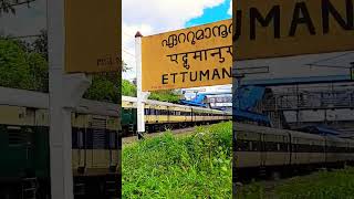 No halt But stops Most of the Time Kayamkulam MEMU shorts memu ettumanoor [upl. by Akena]