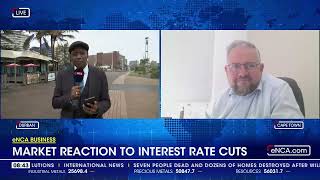 eNCA Business  Market reaction to interest rate cuts [upl. by Arrik]