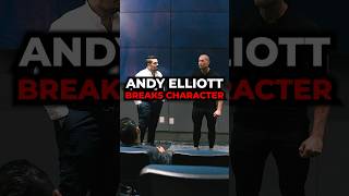 ANDY ELLIOTT BREAKS CHARACTER ‼️ [upl. by Hanser]