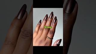 Nail Colors for Dark Skin nailpolish ytshort shortvideos nailpaintcolour [upl. by Nosirb]