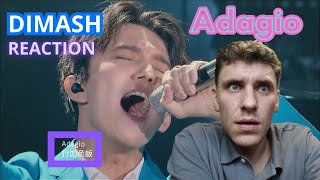 Is he from another planet REACTION to DIMASH Adagio [upl. by Atreb]