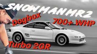 The Snowman MR2  Turbo 2GR  Spurcut Dogbox Monster [upl. by Annnora]