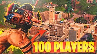 Cuando 100 JUGADORES caen en Pisos Picados de Fortnite [upl. by Philly402]