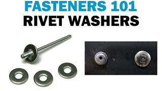 How To Install Backup Rivet Washers VS Large Flange Rivets  Rivets 101 [upl. by Frasier]