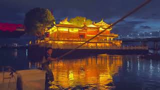 There’s a temple called Jinshan Temple in Fuzhou that has stood in the water for a thousand years [upl. by Guenevere]